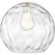 Ballston Athens Water Glass 3 Light 17.88 inch Brushed Satin Nickel Statement Pendant Ceiling Light in Incandescent